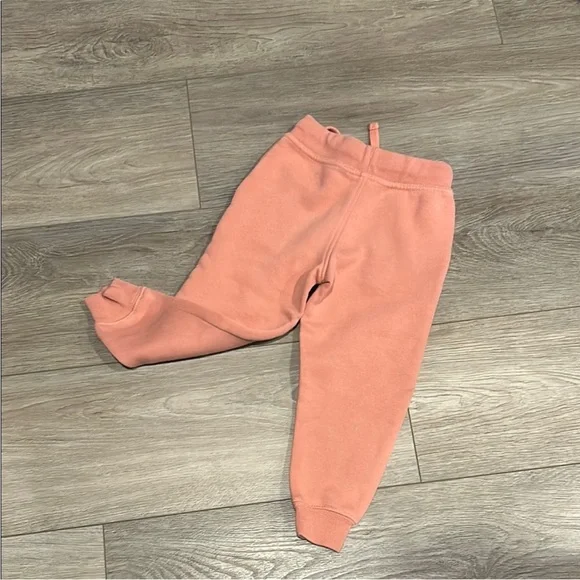 Cabela's Toddler Girls Pink Jogger Sweatpants Elastic Waistband - Picture 2 of 4